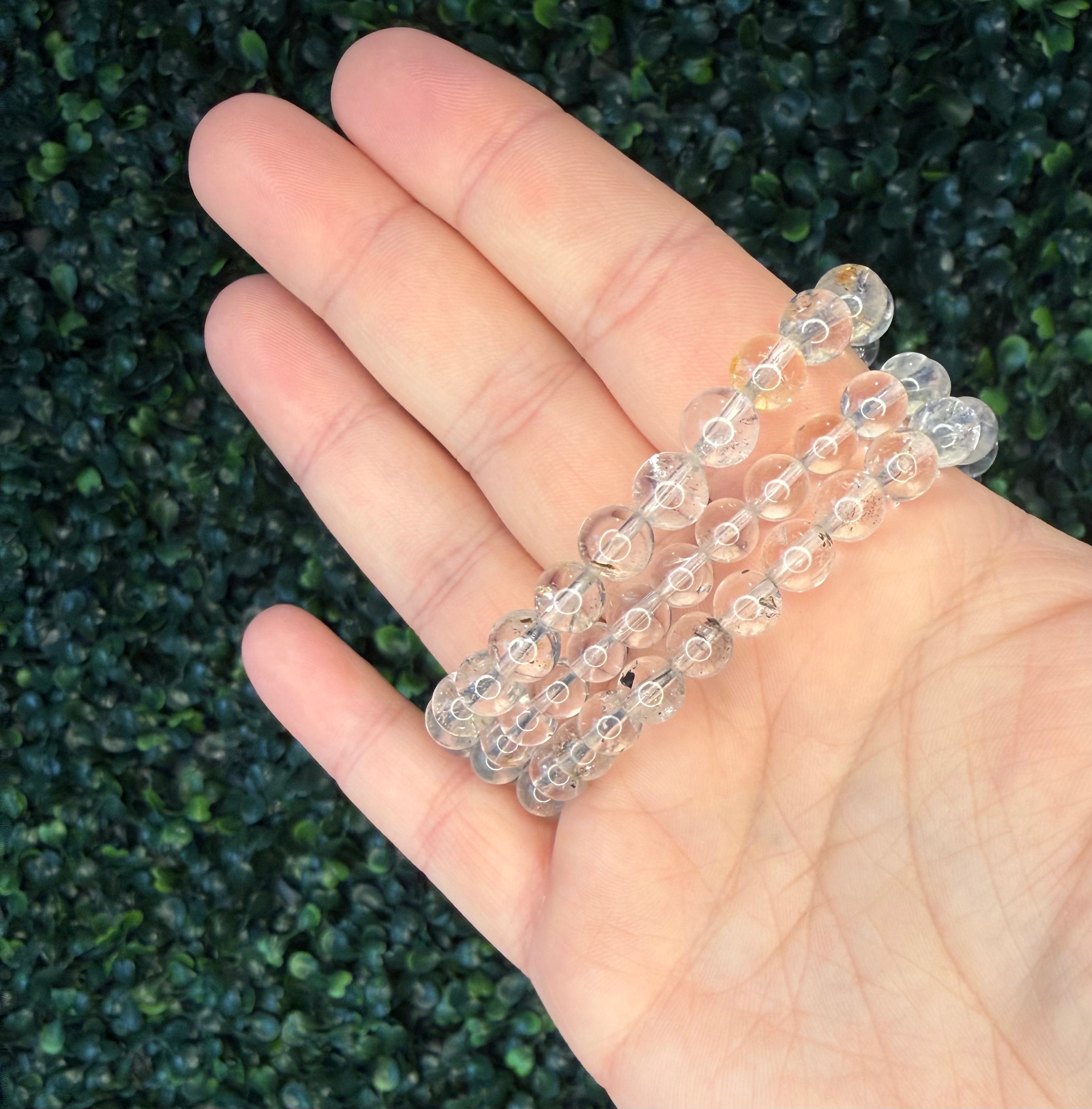 Clear Quartz Bracelet (6-7mm)